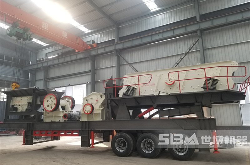 移動(dòng)式建筑垃圾破碎制砂一體機成品圖