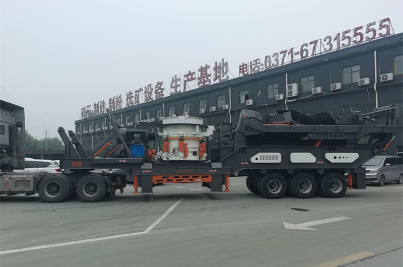 輪胎移動(dòng)石頭破碎機，圓錐移動(dòng)破碎機